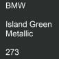 Preview: BMW, Island Green Metallic, 273.